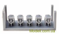 Combrig GP352301 Смоляная модель 1:350 Средний танк США M4A2, 1942 г. (5 шт.)
