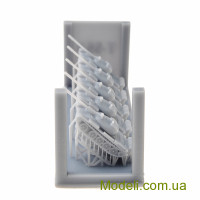 Combrig GP353302 Смоляная модель 1:350 Советский/Русский основной боевой танк Т-55А, 1958 г. (5 шт.)