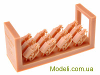 Combrig GP702101 Смоляная модель 1:700 Грузовик США Studebaker US6, 1941 г. (10 шт.)