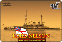 Броненосец HMS Lord Nelson Battleship, 1908 (Full Hull version)