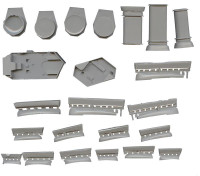 Combrig 3531WL Смоляная модель линейного крейсера HMS Indefatigable Battlecruiser (Корпус по ватерлинию)