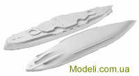 Combrig 3590FH Смоляная модель 1:350 Немецкий броненосец Эльзас, (полная версия корпуса)