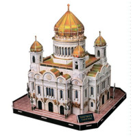 CubicFun MC125h Обьемный пазл "Храм Христа Спасителя"