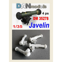 Аксессуары для диорамы. ПТРК FGM-148 Джавелин (Javelin) 4 шт.