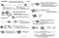 DAN models 48540 Шаблон маски национальных знаков различия ВВС США (1919-1943)