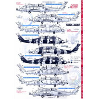 Authentic Decals 4821 Modern US NAVY Sikorsky HH-60H Rescue Hawk, Pacific Fleet