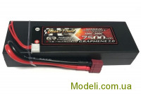 Аккумулятор Giant Power G2.0 Li-Pol 7500mAh 7.4V 2S 100C Hardcase 25x46x139 T-Plug