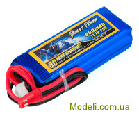 Акумулятор Giant Power Li-Pol 800mAh 11.1V 3S 25C 17x25x68мм JST