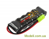 Акумулятор Dinogy NiMH 2/3A 1600mAh 7.2V 17x32x100мм Mini Tamiya