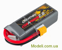 Аккумулятор Dinogy G2.0 Li-Pol 1500mAh 14.8V 4S 70C 28x35x94мм XT60