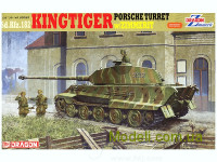 Немецкий танк Sd.Kfz.182 King Tiger (Porsсhe turret, w/zimmerit)
