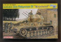 Dragon 6540 Сборная модель немецкой ЗСУ Sd. Kfz.161/4 2cm Flakpanzer IV "Wirbelwind"