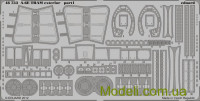 Фототравление 1/48 A-6E TRAM exterior, рекомендовано для KIN