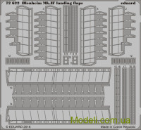 Фототравлення: Закрилки для літака Blenheim Mk. IF (Airfix)