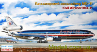 Пассажирский авиалайнер MD-11, American