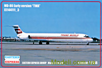 Авіалайнер MD-80 "TWA", рання версія