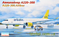Пассажирский самолет Airliner A220-300 "Air Baltic"