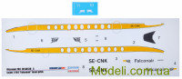 Eastern Express 144138-05 Сборная модель 1:144 Viscount 700 "Falconair"