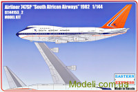 Пассажирский самолет Airliner 747SP "South African Airways" 1982