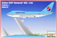 Пассажирский самолет Airliner 747SP "Korean Air" 1992