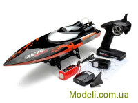 Fei Lun FL-FT010b Катер на радиоуправлении 2.4GHz Fei Lun FT010 Racing Boat, 650мм (черный)