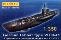 Германская подводная лодка U-boat type VII C/41