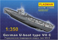 Германская подводная лодка U-boat type VII C