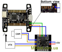 Flyduino KISS-FC303 Полетный контроллер Flyduino KISS F303 для мультикоптеров (оригинал)