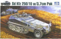 Модель бронетранспортёра SD KFZ 250/10 с противотанковой пушкой 3.7CM PAK