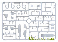 Great Wall Hobby L3508 Сборная модель мотоцикла с коляской Zundapp KS 750