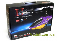 Great Wall Toys GWT-9958v Вертолет 4-канальный микро р/у 2.4GHz Xieda 9958 (фиолетовый)