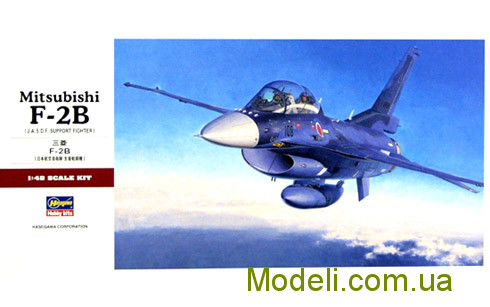 MITSUBISHI F-2B HASEGAWA 07229 Хоббі Маркет Modeli.com.ua