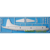 HASEGAWA 00901 Сборная модель противолодочного  самолета UP-3C Orion w / Airboss J.M.S.D.F