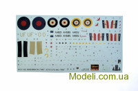 HASEGAWA 09777 Сборная модель истребителя Airacobra Mk.I "RAF"
