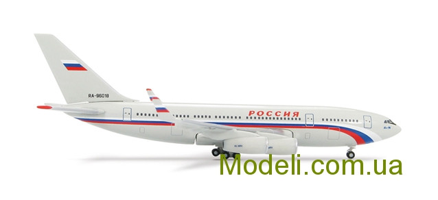 ロシア大統領専用機　IL-96-300 herpa 1/500 Президентский самолет 