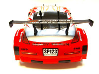HIMOTO HI4123BLr Радиоуправляемый Дрифт Himoto DRIFT TC HI4123BL 2.4GHz с бесколлекторным двигателем (красный)