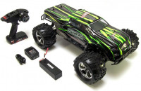 HIMOTO MegaE8MTLg Радиоуправляемая машина-монстр Himoto Raider Brushless 2.4GHz с бесколлекторным двигателем (зеленый)