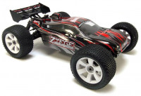 HIMOTO MegaE8XTLr Радиоуправляемый Трагги Himoto Ziege Brushless 2.4GHz с бесколлекторным двигателем (красный)