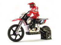 Мотоцикл Himoto Burstout MX400 2.4GHz с электродвигателем (красный)