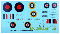 Hobby Boss 80212 Британский истребитель Spitfire MK Vb, модель сборная из пластика