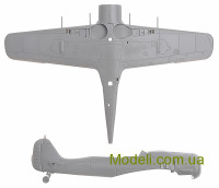 Hobby Boss 80245 Немецкий истребитель Fw190A-6, сборная модель самолета в масштабе 1/72