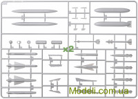 Hobby Boss 80315 Сборная модель истребителя Mirage IIIC