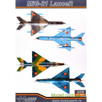Декаль для самолета МиГ-21 "LanceR" (RoAF)