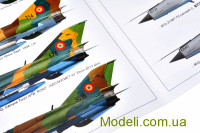 Hobby Park 72301 Декаль для самолета МиГ-21 "LanceR" (RoAF)