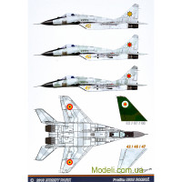 Hobby Park 72303 Декаль для самолета МиГ-29 (9-13) (MdAF & RoAF)
