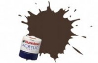 Humbrol Краска водорастворимая HUMBROL коричневый темный матовый жд