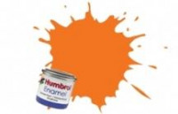 Краска эмалевая HUMBROL оранжевая глянцевая