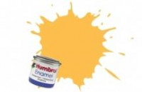 Краска эмалевая HUMBROL желтая матовая
