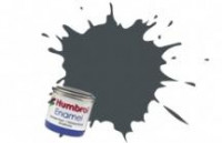 Humbrol Краска эмалевая HUMBROL серая темная матовая