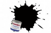 Humbrol Краска эмалевая HUMBROL черная металлик